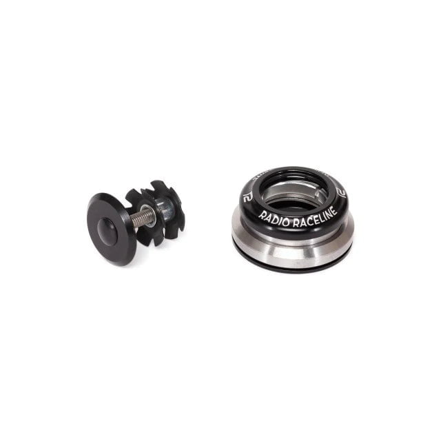 Radio BMX Racing Black / 1" 1/8" - 1.5" Tapered Radio Raceline Integrated Headset