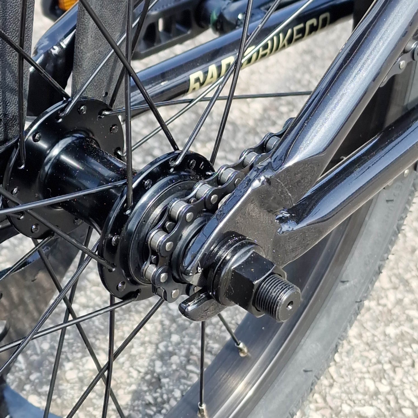 Radio BMX Bikes Radio Revo Pro 18 Inch Bike Graphite Deluxe