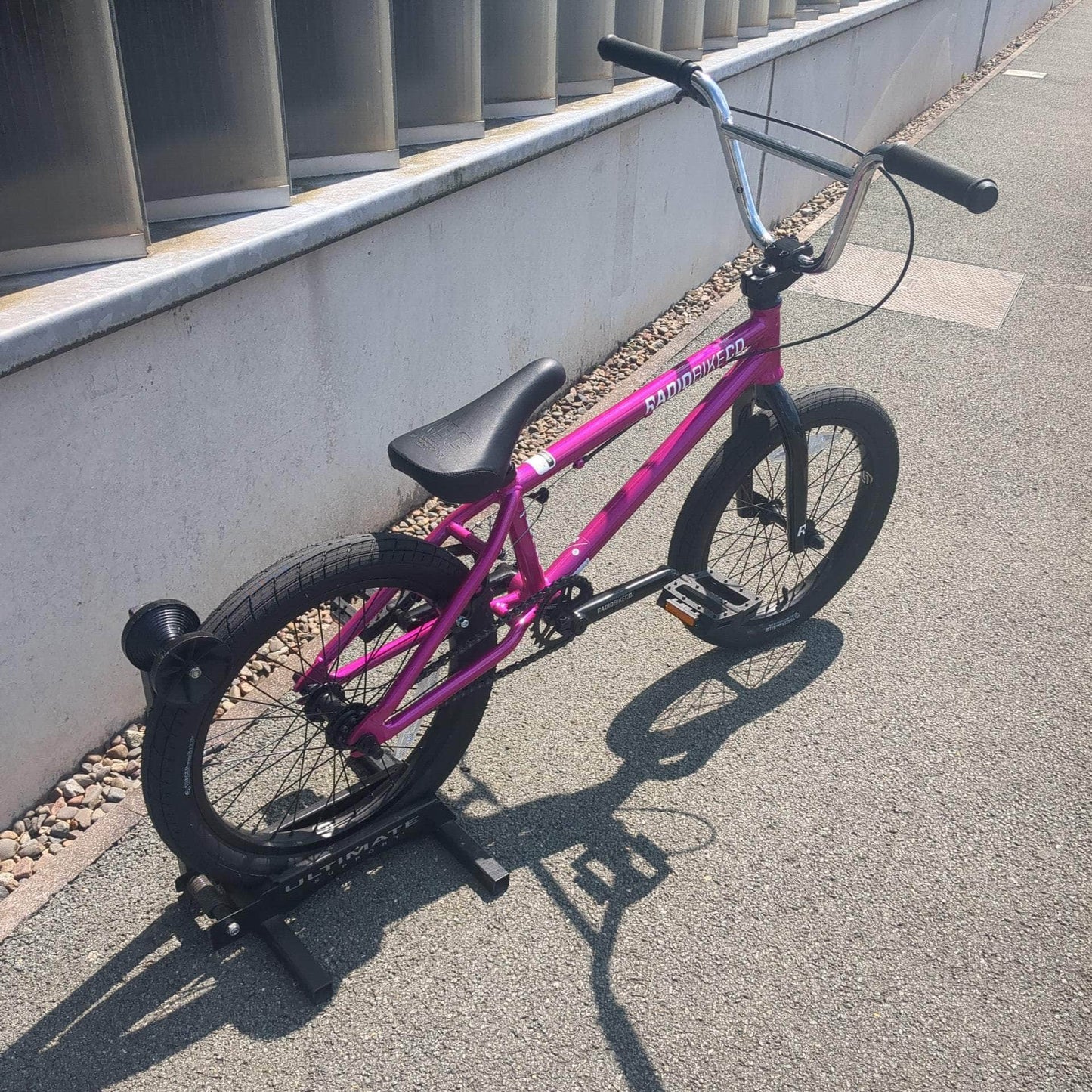 Radio BMX Bikes Metallic Purple Radio Saiko 18 Inch Bike Metallic Purple