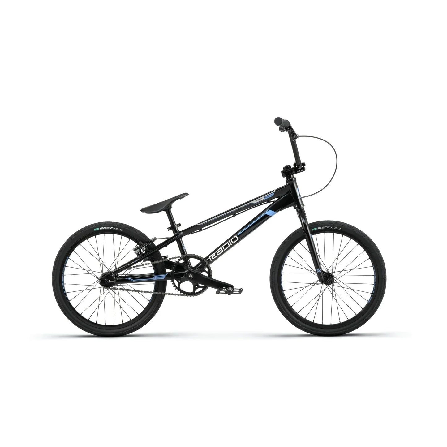 Radio Raceline BMX Racing Bikes Black / Sky Blue / Expert XL Radio Xenon Expert XL Race Bike Black / Sky Blue