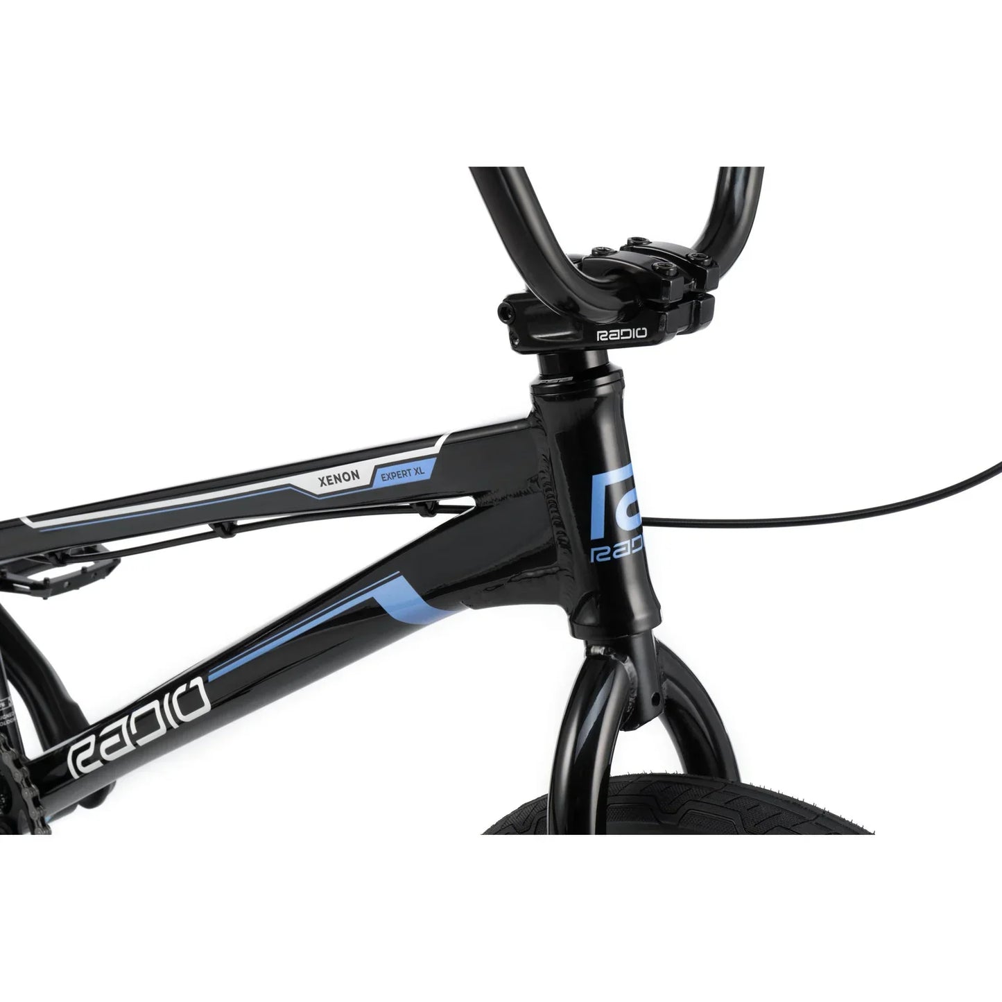 Radio Raceline BMX Racing Bikes Black / Sky Blue / Expert XL Radio Xenon Expert XL Race Bike Black / Sky Blue