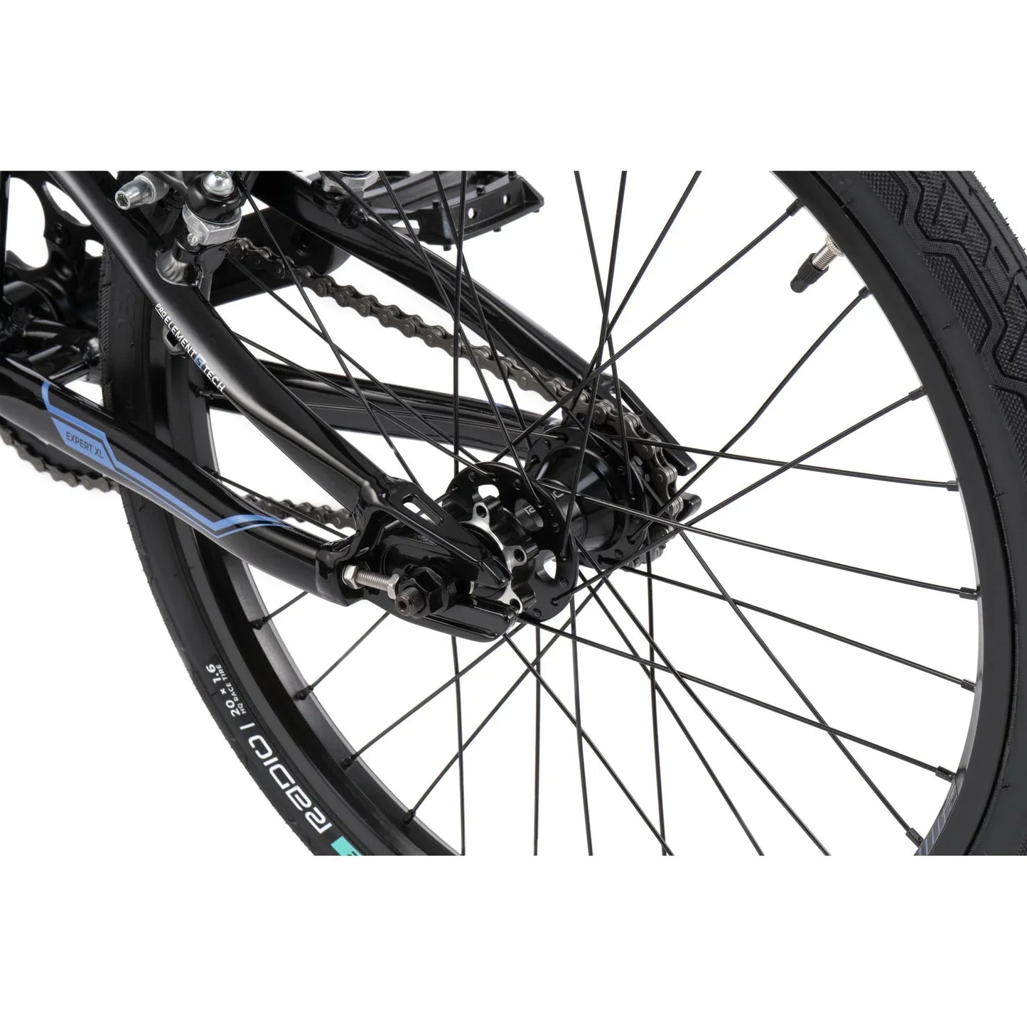 Radio Raceline BMX Racing Bikes Black / Sky Blue / Expert XL Radio Xenon Expert XL Race Bike Black / Sky Blue