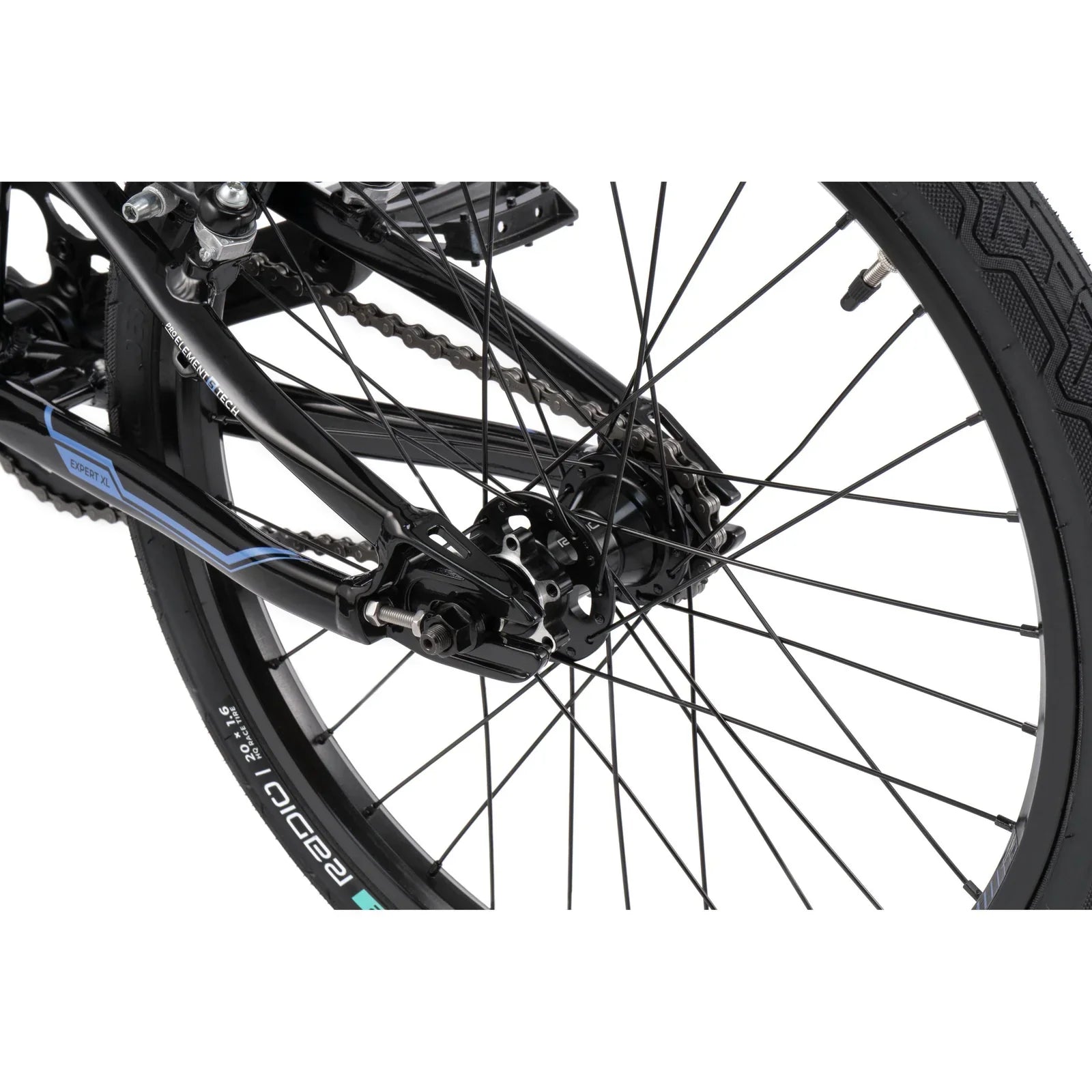Radio Raceline BMX Racing Bikes Black / Sky Blue / Expert XL Radio Xenon Expert XL Race Bike Black / Sky Blue