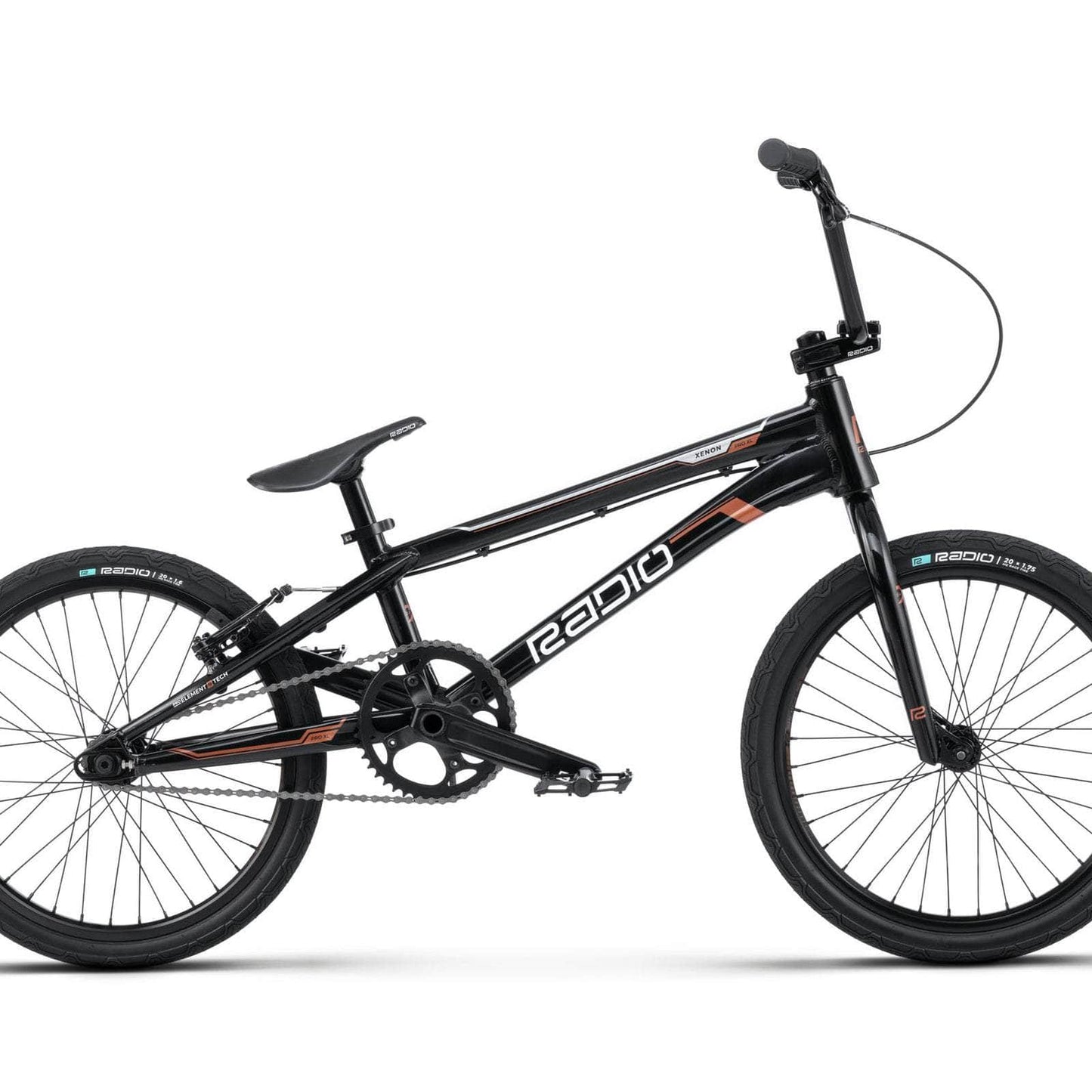 Radio Raceline BMX Racing Black / Pro XL Radio Xenon Pro XL Race Bike Black