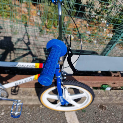 Raleigh Old School BMX Raleigh Mk 2 Burner Team Custom Bike Blue / White with Skyway Tuff Wheels