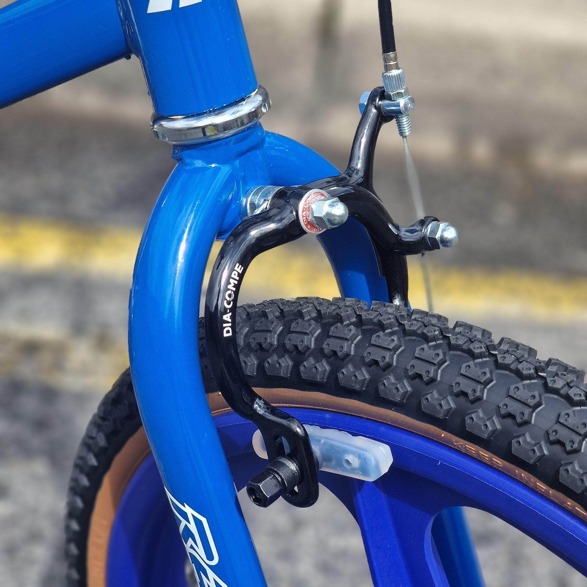 Raleigh Old School BMX Raleigh Mk 2 Burner Team Special Bike with Blue Skyway Tuff Wheels