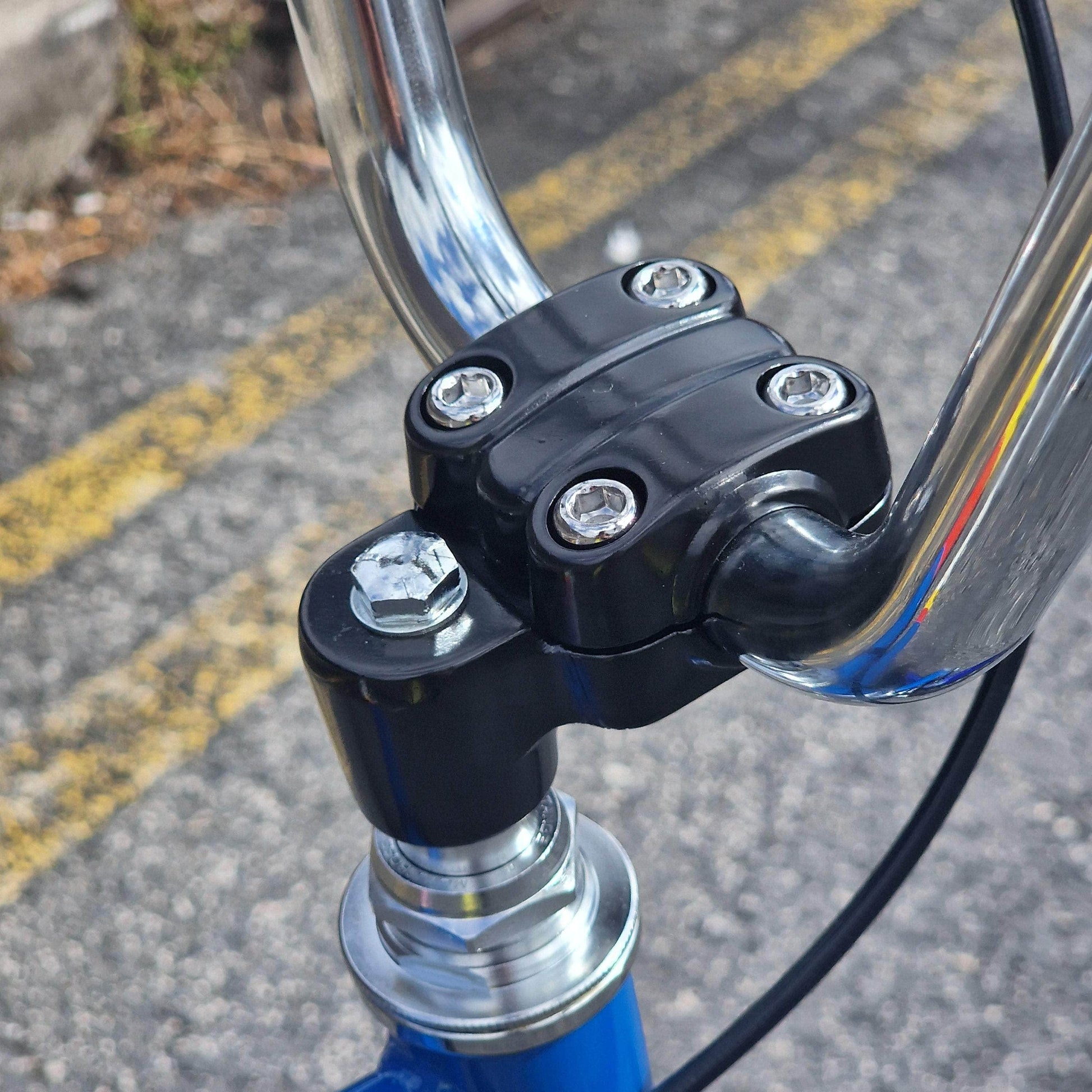 Raleigh Old School BMX Raleigh Mk 2 Burner Team Special Bike with Blue Skyway Tuff Wheels