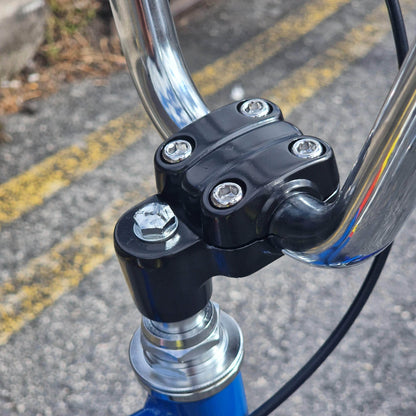 Raleigh Old School BMX Raleigh Mk 2 Burner Team Special Bike with Blue Skyway Tuff Wheels