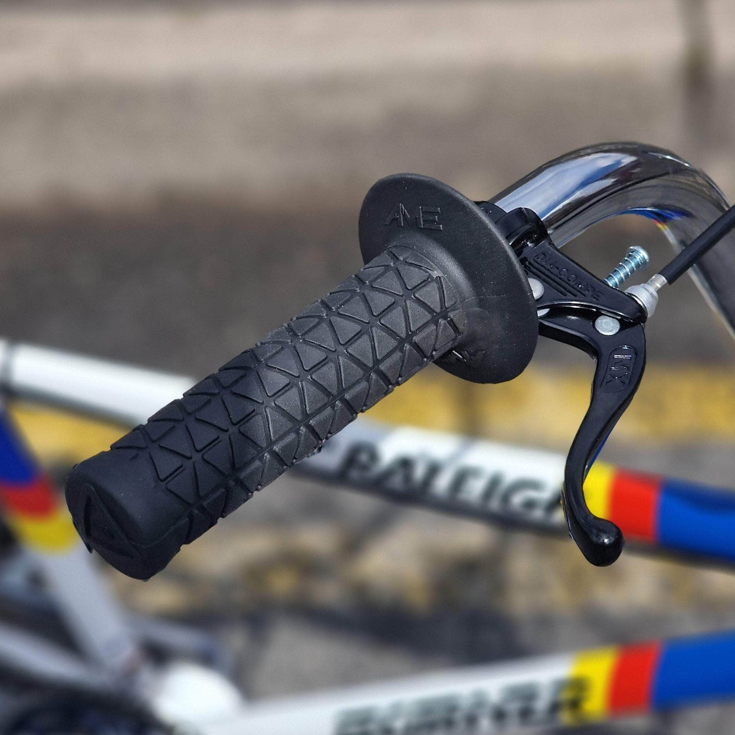 Raleigh Old School BMX Raleigh Mk 2 Burner Team Special Bike with Blue Skyway Tuff Wheels