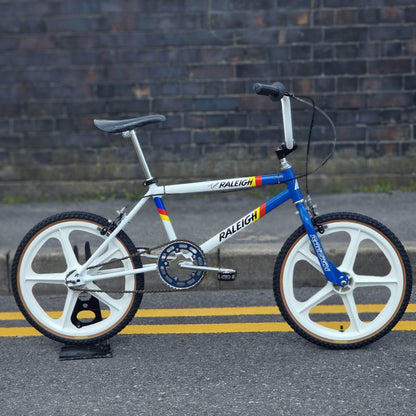 Raleigh Old School BMX Bikes Raleigh Mk 2 Burner Team Special Bike with Skyway Tuff Wheels