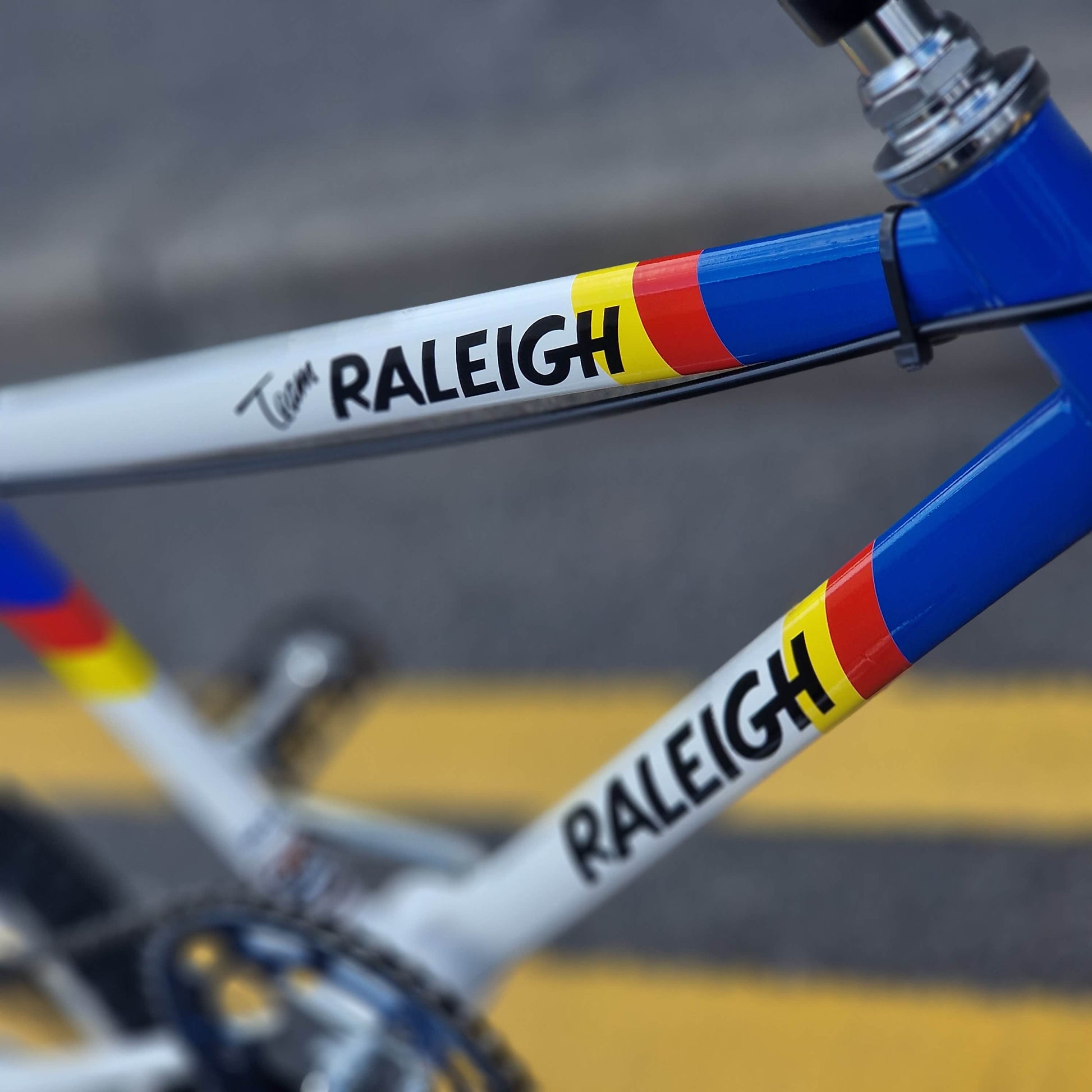 Raleigh Old School BMX Bikes Raleigh Mk 2 Burner Team Special Bike with Skyway Tuff Wheels