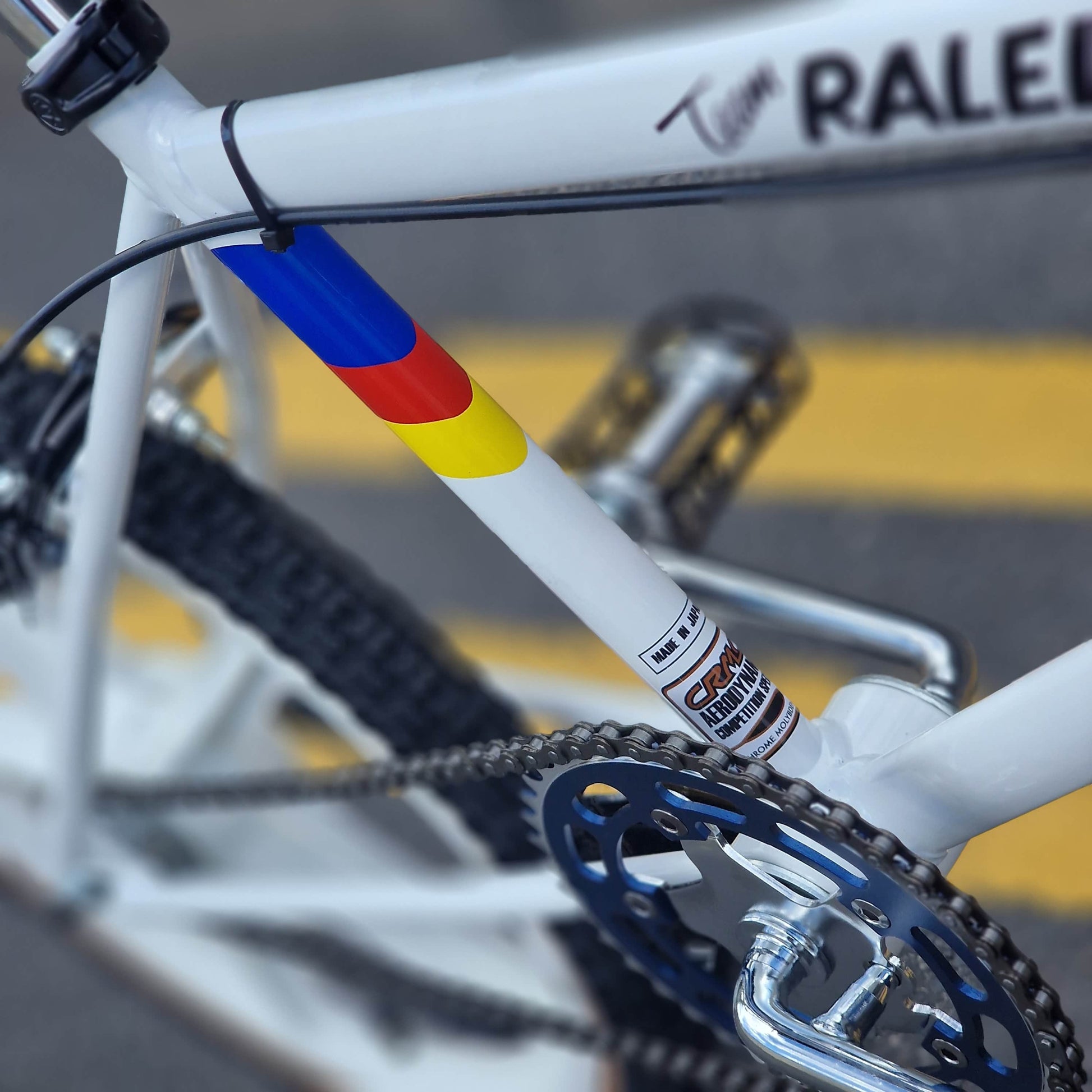 Raleigh Old School BMX Bikes Raleigh Mk 2 Burner Team Special Bike with Skyway Tuff Wheels