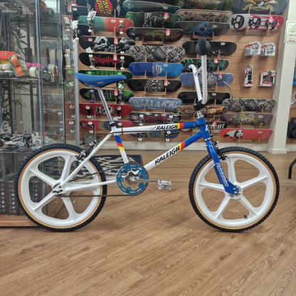 Raleigh Old School BMX Bikes Raleigh Mk 2 Burner Team Special Bike with Skyway Tuff Wheels