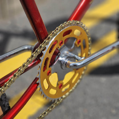 Raleigh Old School BMX Bikes Raleigh Styler Custom Bike Candy Red / Gold