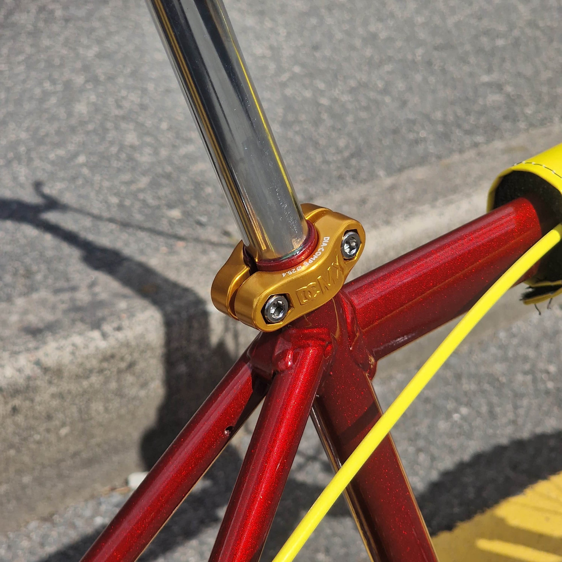 Raleigh Old School BMX Bikes Raleigh Styler Custom Bike Candy Red / Gold