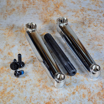 Rant BMX Parts Chrome / 165mm Rant Bangin' 8 Cranks