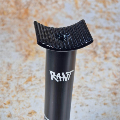 Rant BMX Parts 25.4mm / Black / 150mm Rant Believe Pivotal Seat Post Black