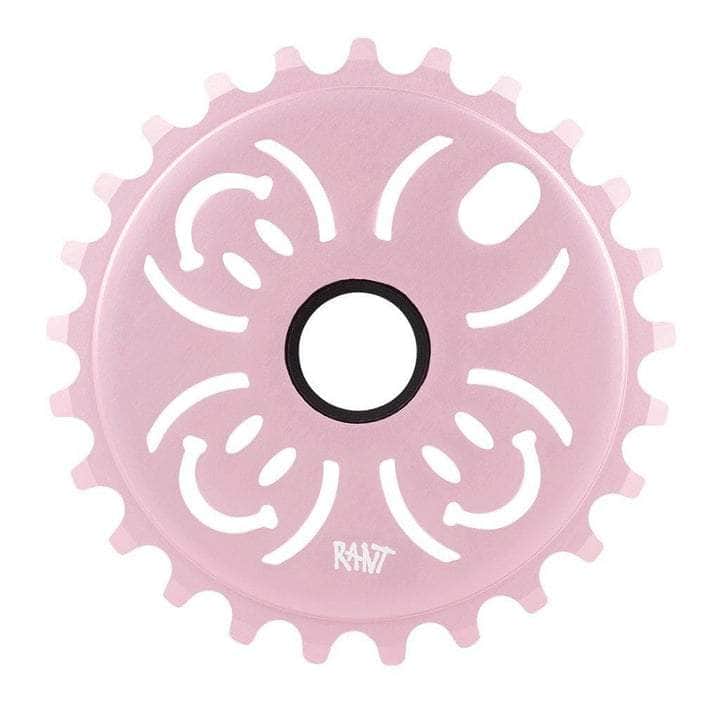 Rant BMX Parts 25T / Pepto Pink Rant H.A.B.D Sprocket Black