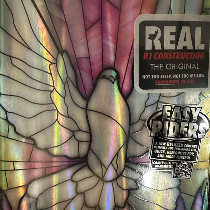 Real Skateboards 8.25 Real Ishod Cathedral Easy Rider Holo Rainbow Foil 8.25" Skateboard Deck