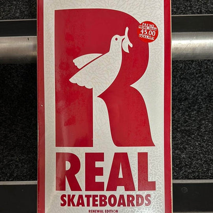 Real Skateboards 8.06 Real Renewal Doves 8.06" White Skateboard Deck