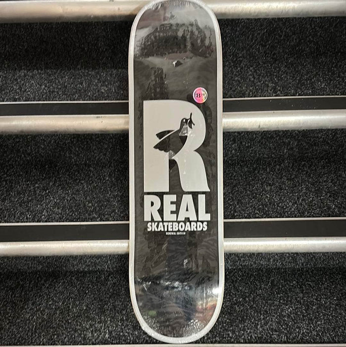 Real Skateboards 8.25 Real Renewal Doves 8.25" Skateboard Deck Black