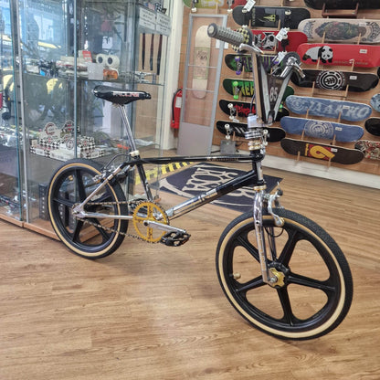 Redline Old School BMX Bikes Black / Chrome / Gold Redline 1985 RL20 II Prostyler Bike Black / Chrome / Gold Previously Owned