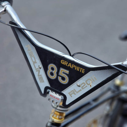 Redline Old School BMX Bikes Black / Chrome / Gold Redline 1985 RL20 II Prostyler Bike Black / Chrome / Gold Previously Owned