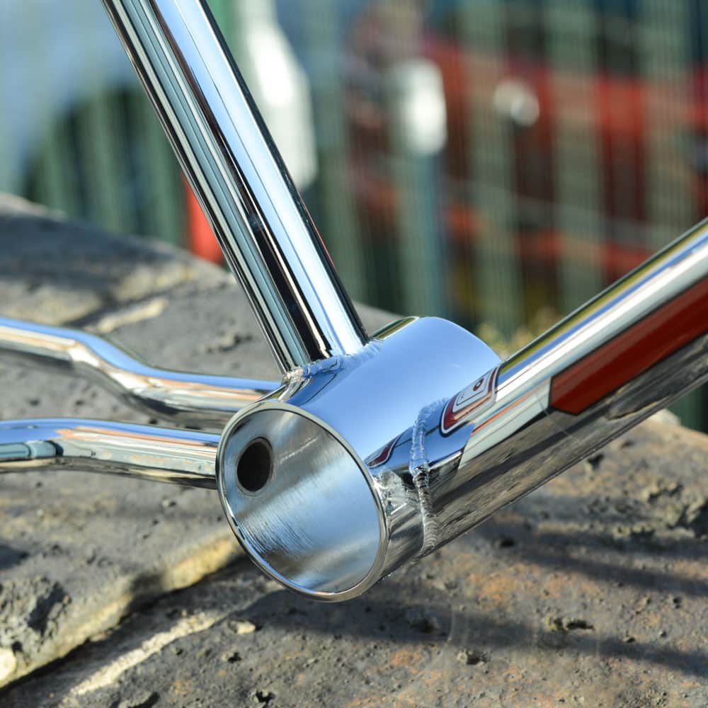 Manivelles de vol Redline 175 mm chromées neuves, pièces BMX rétro, old Manivelles de vol Redline 175 mm chromées neuves, pièces BMX rétro, old