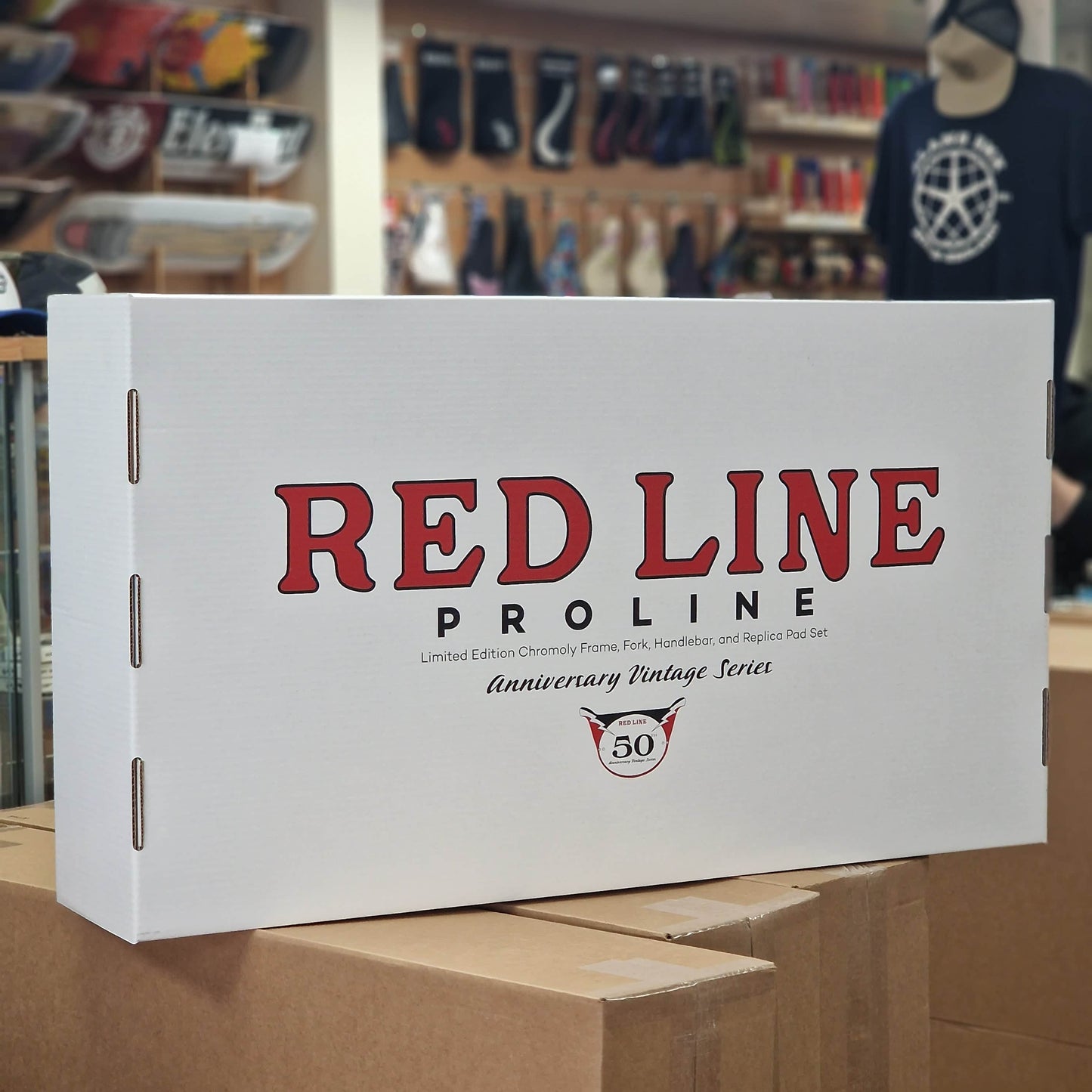 Redline Vintage Old School BMX Redline Limited Edition Vintage Proline Package Chrome