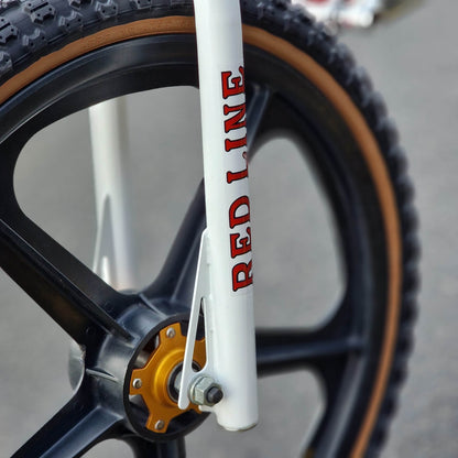 Redline Old School BMX Bikes White/Red Redline Proline Custom Bike White / Red