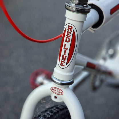 Redline Old School BMX Bikes White/Red Redline Proline Custom Bike White / Red