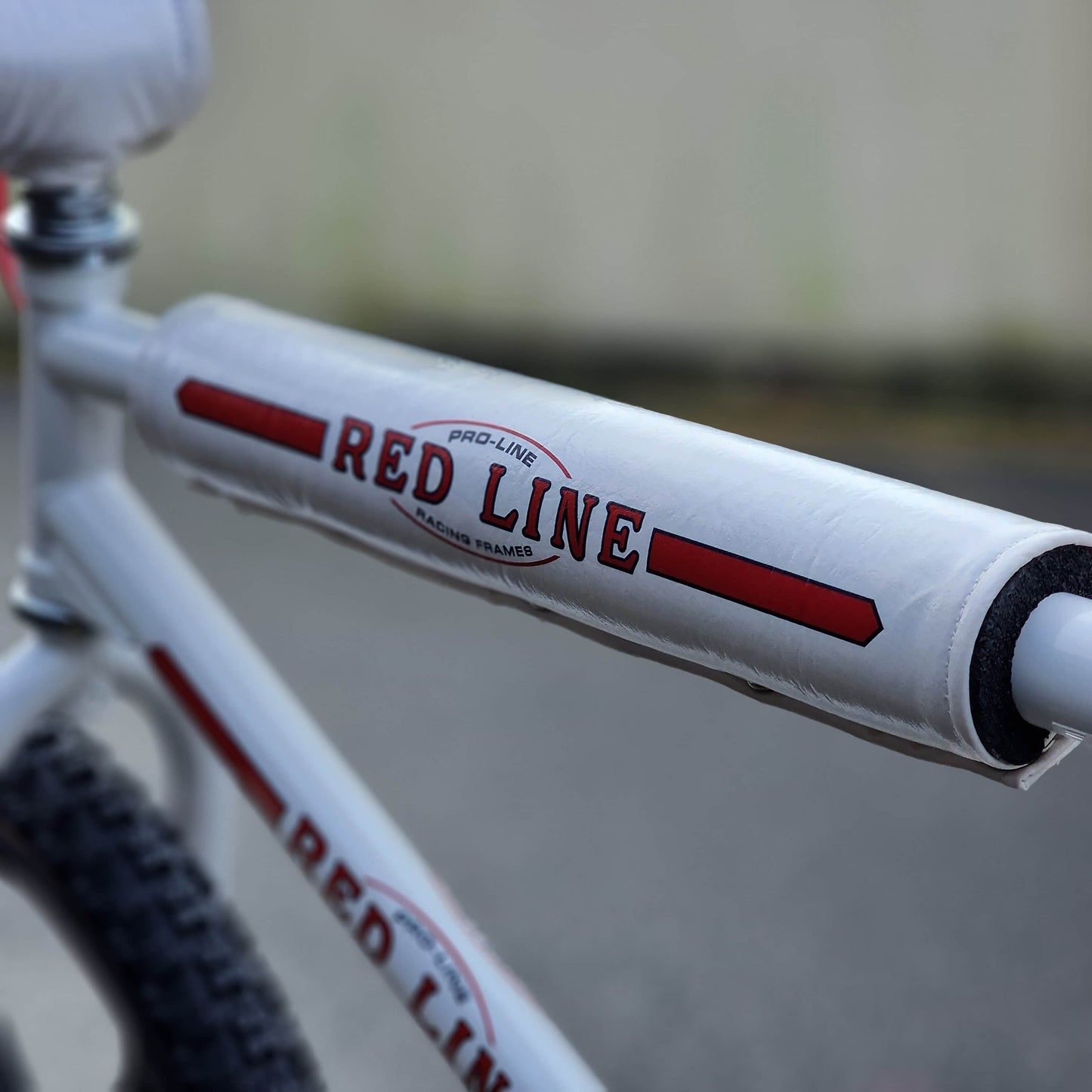 Redline Old School BMX Bikes White/Red Redline Proline Custom Bike White / Red