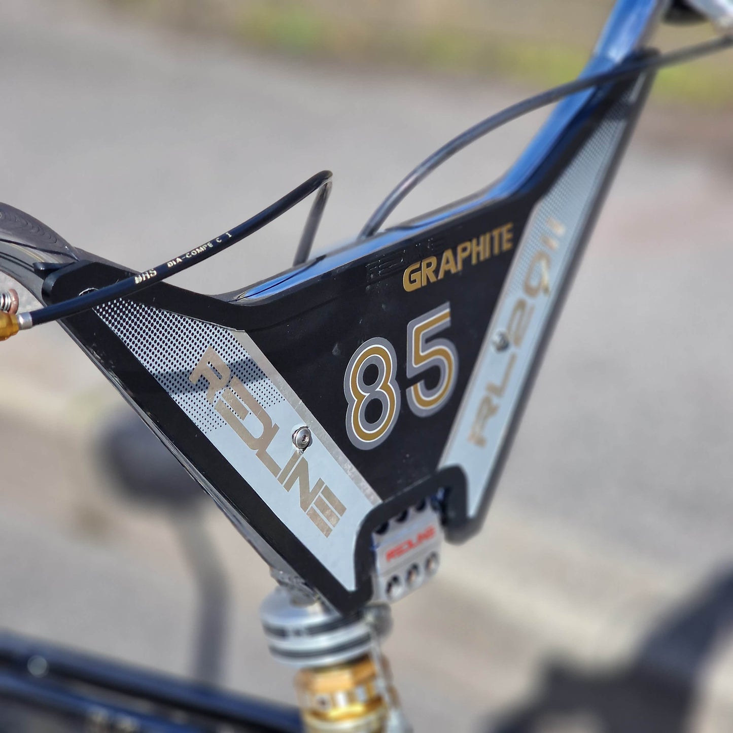 Redline Old School BMX Bikes Black / Chrome / Gold Redline RL20 II Prostyler Bike Black / Chrome / Gold Previously Owned