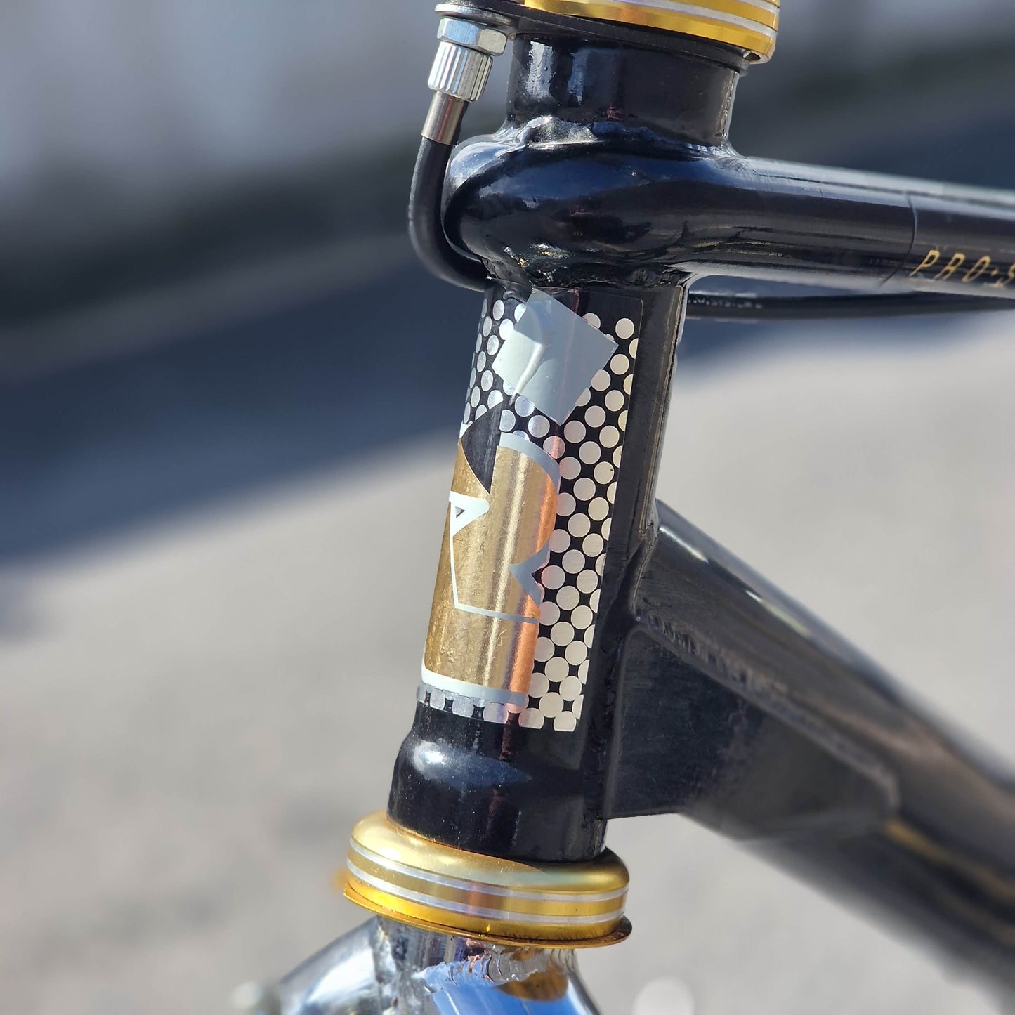 Redline Old School BMX Bikes Black / Chrome / Gold Redline RL20 II Prostyler Bike Black / Chrome / Gold Previously Owned