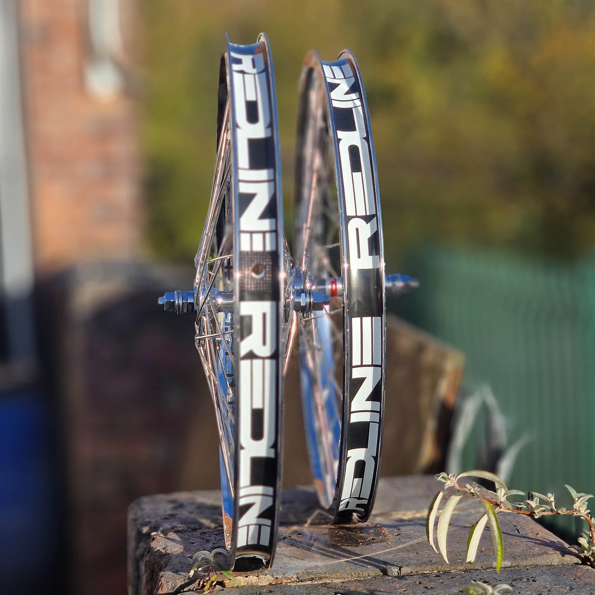 Redline Vintage Old School BMX Redline Vintage HP48 Wheelset Pair Chrome