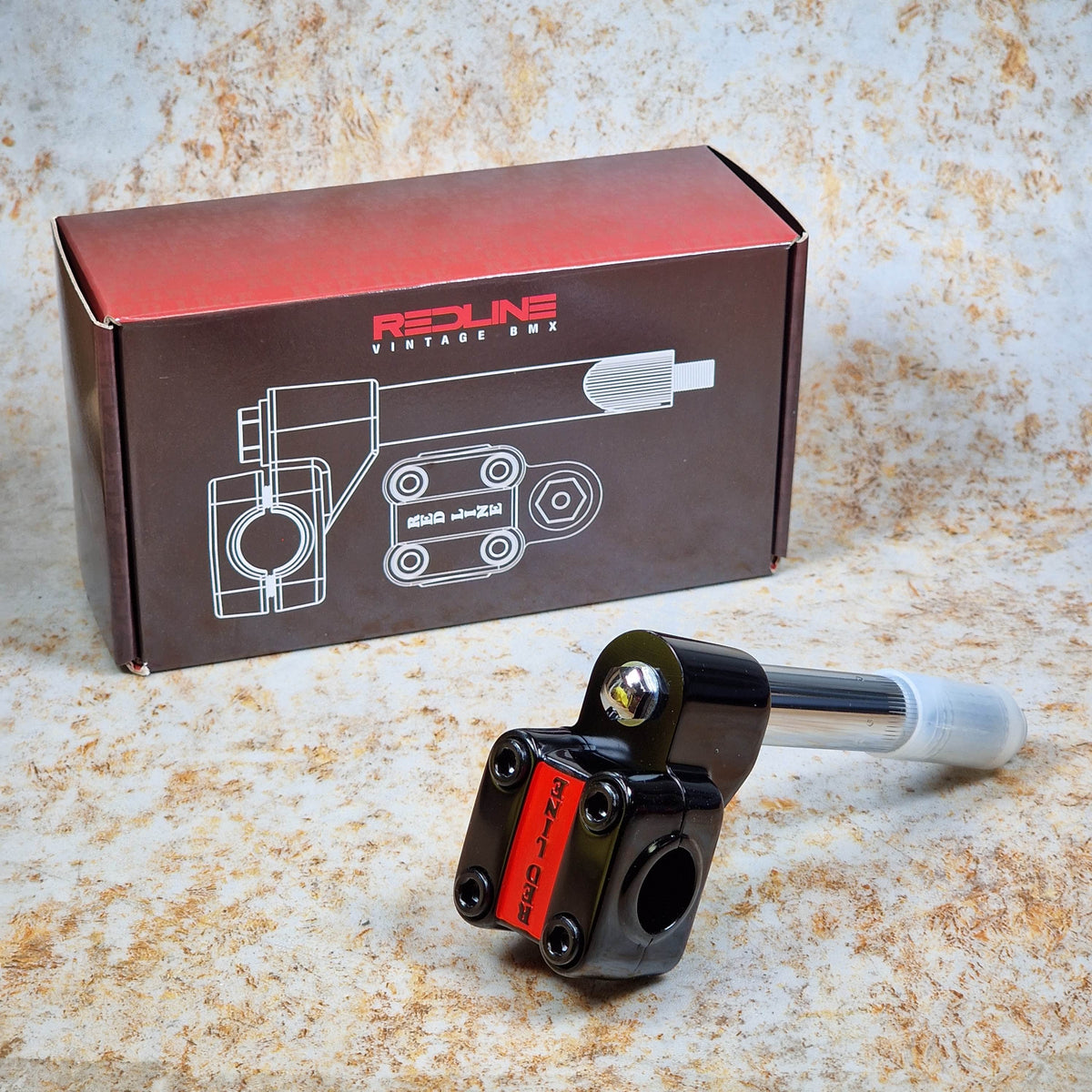 Redline Vintage Old School BMX Black Redline Vintage Super Proline Brute Stem