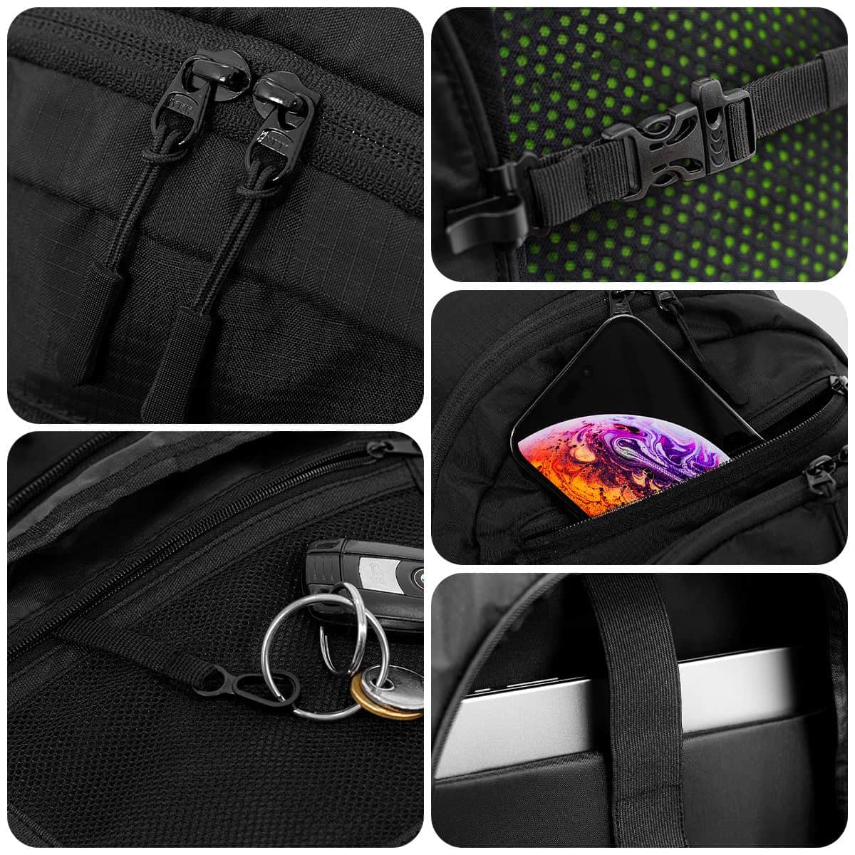 REKD Bikes Black REKD Energy Guardian Backpack