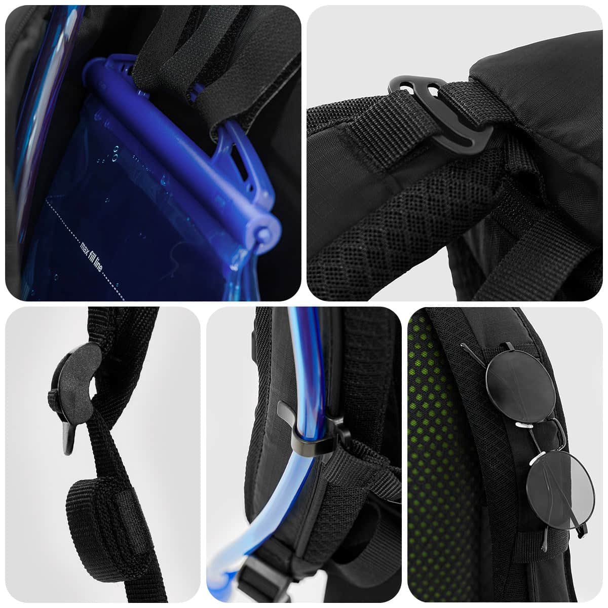 REKD Bikes Black REKD Energy Guardian Backpack