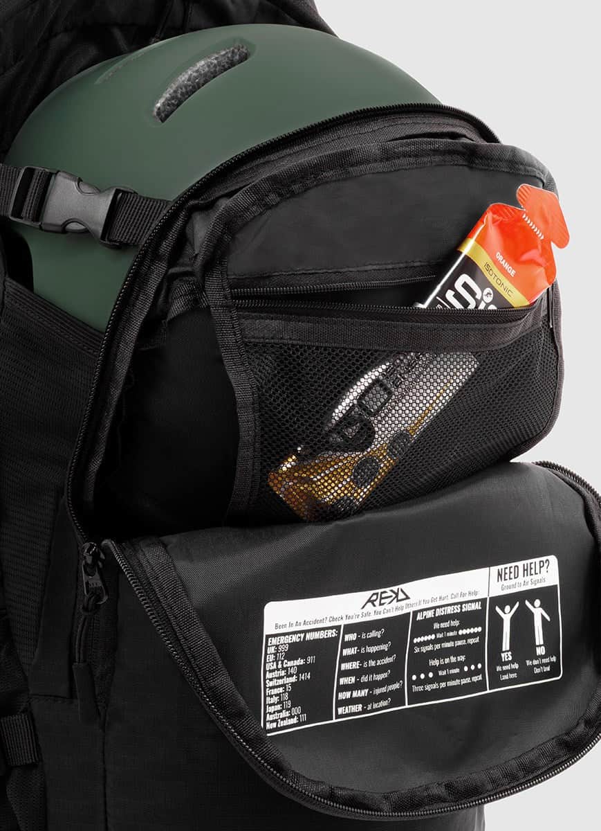 REKD Bikes Black REKD Energy Guardian Backpack