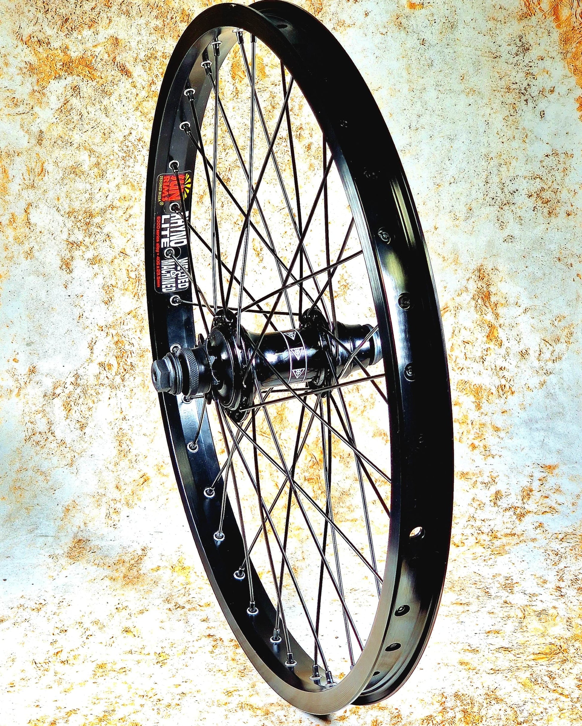 Relic BMX Parts Relic Revolve / Sun Rhyno Lite XL Custom RHD Cassette Wheel Black