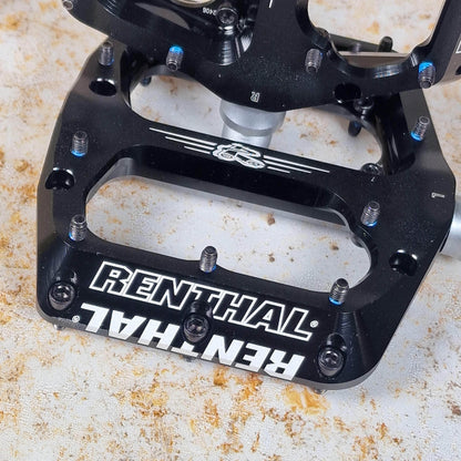 bennies platform pedals Renthal Revo-F Flat Sealed Bearing CNC Alloy Pedals