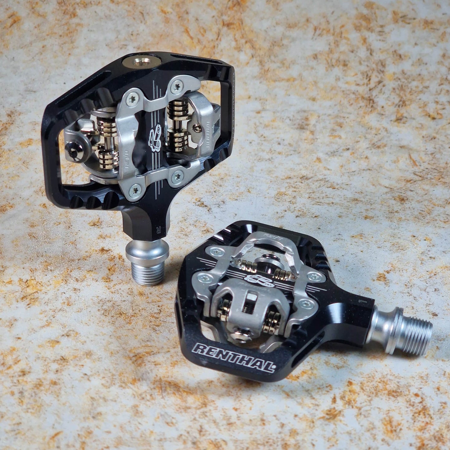 Renthal BMX Parts Black / 9/16" Renthal Revo-TRC Trail Clip Sealed Bearing CNC Alloy Pedals