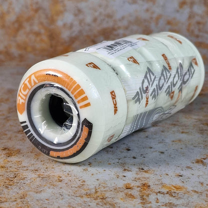 Ricta Skateboards 54mm Ricta Speedrings Wide 99a White Skateboard Wheels