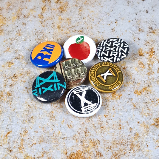 Rixin Misc Rixin 7 Button Badge Set