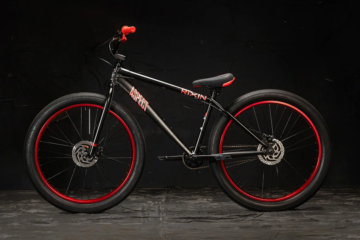 Rixin BMX Bikes Black Rixin Aspect 27.5 Inch Bike Black