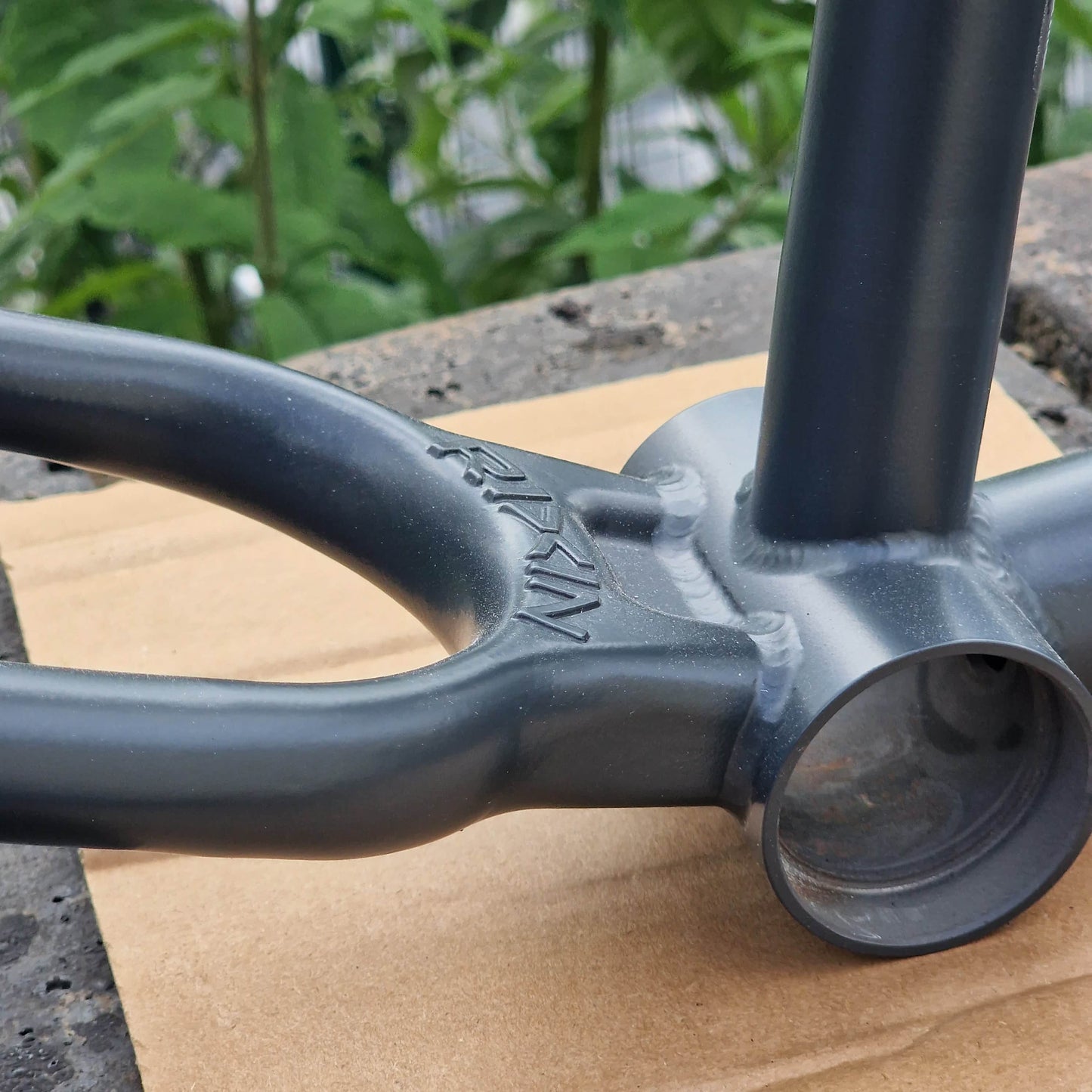 Rixin BMX Parts Rixin Billy Perry Big Apple Frame Matte Blackbird