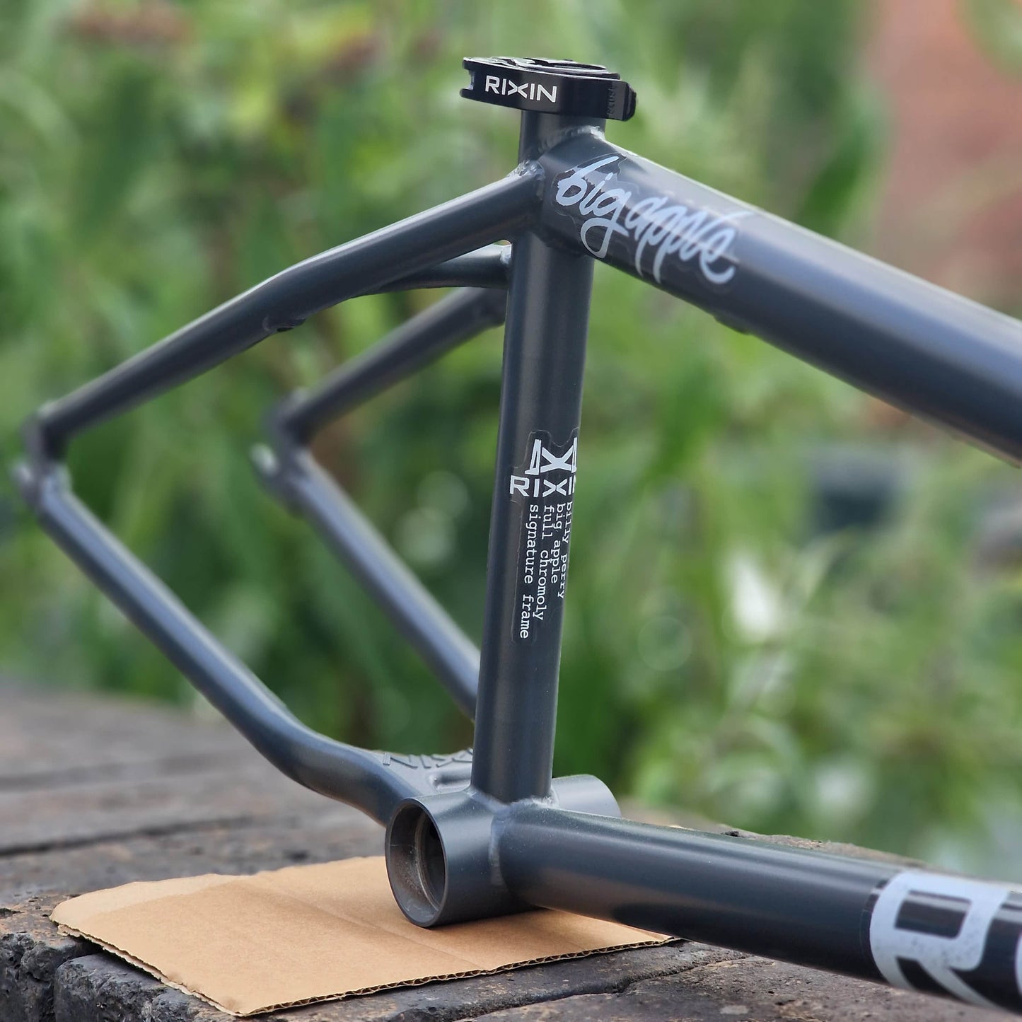 Rixin BMX Parts Rixin Billy Perry Big Apple Frame Matte Blackbird