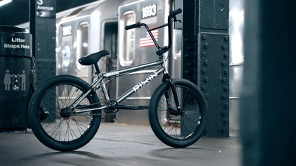 Rixin BMX Bikes Raw / 21 Rixin Express XL 21" TT Bike Raw