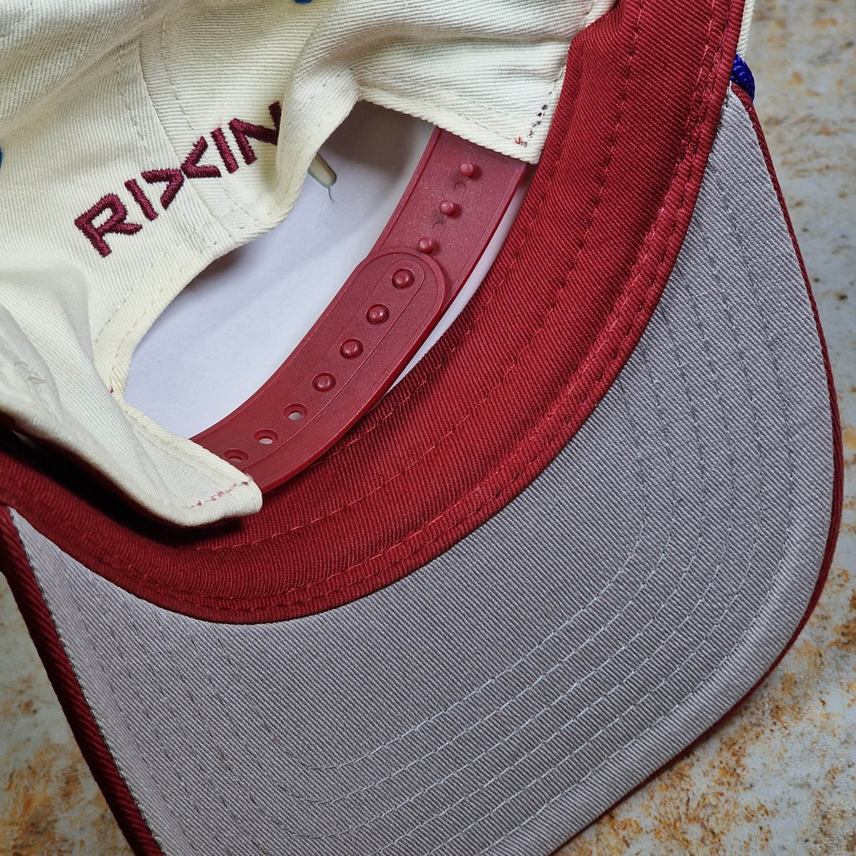 Merritt Clothing & Shoes Ivory / One Size Rixin Link 5 Panel Cap Ivory