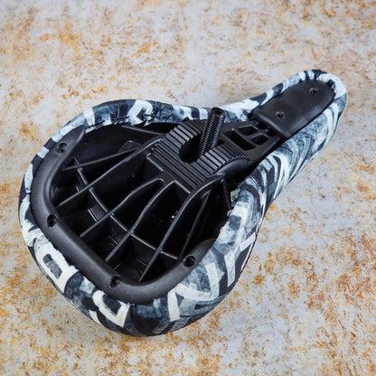 Rixin BMX Parts Fat / Black/White Rixin Noise Pivotal Seat